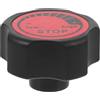 JEWEDECO Pomello di Ricambio per Cyclette Fitness M8 in Plastica