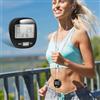 Warmhm Contapassi 3d Portatile da Esterno Clip Nero in Plastica