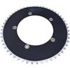 Generic Corona for Bicicletta a Scatto Fisso BCD 130, Corona for Bici da Pista, Corona for Bici da Corsa, Corona for Bici da Corsa, Singola velocità, 44T, 46T, 48T, 50T, 52T, 53T, 1/8(130BCD 51T)