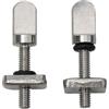 Xinglongs Viti a pinna per tavola da paddle 16 pezzi M4 in acciaio inossidabile viti per pinne per longboard bulloni scorrevoli