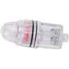 Sorandy Luce da Pesca a Caduta Profonda, Luce Subacquea per Pesci Subacquea in Plastica Trasparente Resistente per la Pesca D' o d'Acqua Dolce, Alimentata a Batteria AA, Altamente Affidabile