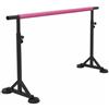LOVIVER Sbarra Danza Bambini Sbarra Allenamento Barra Ginnastica Balletto con Altezza Regolabile E Presa Schiuma, Barra Da Ballo Singola Mobile Da 1.5 Metri Con Ventose A Fibbia E Supporto Da 59 Cm