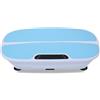 LOVIVER Piastra Fitness Domestica Piattaforma Oscillante Pedana Allenamento Vibrazione Costante Design Compatto Rettangolare Silicone Adatta per Palestra in, Color to 2
