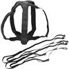 NULYLU Trainer per Schiacciate Pallavolo Regolabile, Nylon Nero | Allenamento Ritorno e Colpo, Garage e Backyard, per Giocatori Avanzati