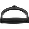 TOYANDONA Maniglia Fitness Nera in Plastica, Impugnatura Comoda per Allenamento | Festa Estiva, Manici Allenamento per Corde Forza e Attrezzature Stretching, Maniglia per Fitness Domestico