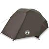 GFMGUEMV Tenda da pesca impermeabile per 5 persone, colore marrone, protezione UV, ventilazione in rete con protezione antizanzare, facile da montare grazie alle aste in fibra di vetro, borsa per il trasporto