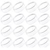Limtula 16 Trasparenti Supporti per da Baseball Supporti per Sfere in plastica per Softball, Golf, Palline da Tennis, espositori, Supporti per Softball