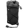 Pitycbo Tracolla da Esterno Borsa Tasca Portaoggetti per Borraccia E Smartphone in Nylon E PU con Distribuzione E Aggancio a Strappo Adatta a Trekking Ciclismo Arrampicata Campeggio, Black