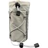 Wswqop Tracolla da Esterno Borsa Tasca Portaoggetti Accessorio Zaino con Fissaggio a Strappo in Nylon E PU Comoda per Bottiglia O Smartphone Adatta a Trekking Ciclismo Arrampicata Campeggio, Gray