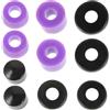 NUSITOU Boccole Skateboard Pu Porpora a Forma di Ciotola per Truck | Compatibili con Skateboard e Surfskate, Accessori per Uscite Outdoor, Design Unico e Colore Vistoso