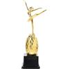 SECFOU Coppa da Ballo Balletto Oro 1 Pezzo, Premio Commemorativo | Plastica, Design Accattivante Dettagli Unici, per Eventi Scolastici e Competizioni D'ufficio