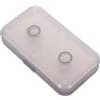 TOYANDONA Scatola Porta Lenza da Pesca Fishing Line Storage Holder ABS Grande capacità Compatta per Pesca in Acqua Dolce e Salata Organizer Accessori