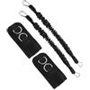 Warmhm Fasce Elastiche per Caviglie Nero, Allenamento Gambe