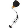 Stylebest Impugnatura di Ricambio per Impugnatura per Mulinello con Manopola in EVA per in Metallo per Mulinello da Pesca Spinning (4000 5000 6000 taglia grande)