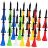 TOYANDONA 30 Pezzi Tee Migliorata in Cuscinetto Silicone e Morbido con Golf Allenamento Accessori Precisione Protezione Mazze su Tappetini Prato per Sessioni di Pratica Indoor e Outdoor