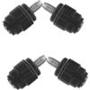POPETPOP 4 Set Kit Inserti Oliva Freno Disco Idraulico per Bicicletta Ago Olio Freno Disco Lega di Alluminio Nero e Resistente all'Usura per Mountain Bike e Strada