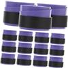 Abaodam 60 Pezzi Nastro Assorbente per Racchetta da Badminton e Tennis, Grip Elastico Piatto in Pu, Antiscivolo, Porpora, per Atleti
