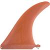 harayaa Pinna da Surf Pinna Longboard Pinna Centrale Pinna Universale in Vetroresina con Design Idrodinamico Curvo E Superficie Zigrinata Montaggio a Vite