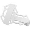 DEARMAMY Pedali Posteriori per Bici Pieghevoli, Poggiapiedi per Passeggeri, Acciaio, Diametro Vite 5mm, Bianco, per Mountain Bike,
