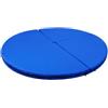 Fzaqwen Gymnastics Tappetino Rotondo per, Blu, Diametro 120cm Spessore 3cm