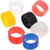 SWOOMEY Anelli per Silicone da 7 Tennis in Pezzi Grip Racchetta | Spessore Sottile, Assorbe L'umidità, per Squash e Racket Ball, Ideali per Mani che Traspirano Facilmente