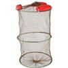 ifundom Rete da Pesca Portatile in Nailon Design a Rete Profonda e Coulisse, Grande Capacità, Facile da Aprire e Piegare, per Pesca in Barca e Kayak
