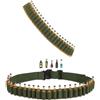 txuzong Bandoliera per cartucce di fucile 27 Round 12 o 20 Gauge Tattico Regolabile Shotshell Holder Shot Gun Shell Cintura con Fibbia a Sgancio Rapido per Caccia Tiro Sportivo