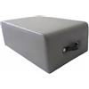 MFMEXUL Pilates Support Bench Scatola Reformer Box Attrezzo Fitness Accessorio Ginnastica Box Pilates per Seduta Core Stabilità Comfort Maniglia Trasporto , Grigio Scuro