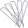ZRHWSPD Picchetti Giardino 10Pack U-Type Landscape Staples 6 inch Garden Galvanized Stake Gardening Fixing Tools Film Peg for Securing Netting Ground Sheet