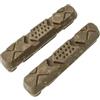 KUAWDON Pastiglie Freno per Ruote in Carbonio Accessori per Bici da Strada per Freni a Cerchio in Lega per Bicicletta(Carbon Rim Brown)