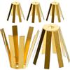 GOOHOCHY Spessori Adattatori per Asta Golf in Ottone 5 Pezzi Oro