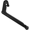 Toyvian Attacco Manubrio per Bici in Alluminio Nero Leggero Design Precisione e Forma Collo D'Oca per Ciclisti Urbani e Outdoor Diametro 22.2mm e Morsetto 25.4mm
