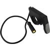 YINETTECH Manopola per acceleratore per pollice compatibile con Bafang BBS02B BBS01B BBSHD nero