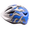 NESTINGHO Casco per Bicicletta Blu in Pvc, Leggero e Traspirante | Mountain Bike e Ciclismo All'aperto, Regolabile, per Ragazzi, Stile Sportivo