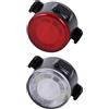 Homoyoyo Set Luci Bicicletta Ricaricabili USB Luce Anteriore e Posteriore in PVC Portatile Anti-furto Senza Attrezzi per attività Outdoor e Terremoti