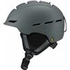 Folpus Casco Adulti Casco Snowboard Elmetto Sport Invernale Protezione Impatti Regolabile Traspirante Imbottitura Morbida Chiusura Sottogola Adatto per, Grigio, L 59-61 CM