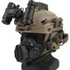 Generic Set Casco Tattico 8 Pezzi con Cuffie Audio, Modello NVG e Maschera Facciale