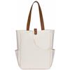 Wswqop Borsa per Racchette Sportive Custodia Borsa Duffel Borsone Zaino in Tessuto Oxford Robusto con Grande capacità per Paddles Palline Abbigliamento, Beige