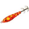 Marchfunny Soft Squid Jig Lure 45 mm Particle Texture Bite (rosso)