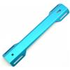 harayaa Staffa in Alluminio Staffa Bombola Adattatore Schienalino Supporto Sub Lega 6061 Resistente All Acqua di Mare con Fori Standard per Montaggio Stabile, Blu