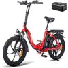 Fafrees F20 bici elettrica da 20 pollici con batteria da 36 V/16 Ah, motore da 250 W 25 km/h, bici da città, mountain bicicletta elettrica