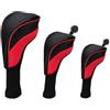 Baoblaze Copri Testa Mazza da Golf Copritesta Guanto Copribastone con Stile Sportivo E Aspetto Professionale per Driver Legni con Imbottitura Protettiva in Cotone Adatto a Partite, Blu