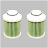 BUDZAVHIC Filtro da 2 Pezzi 15412-92J01 per Motori fuoribordo S-zuki 4 Tempi DF 100 115 140 150 175 200 HP15412-92J00
