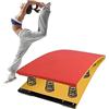 Generic Tavola da ginnastica, design curvo resistente, con molla in acciaio e cuscinetto antiscivolo per allenamento Vault