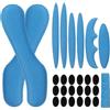 VALICLUD Imbottitura per Casco da Bici in Spugna Blu Set 1 Pezzo Supporto Adesivo Migliorare Comfort e Facile Pulizia per Ciclismo ed E-bike