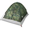 GFMGUEMV Tenda da campeggio impermeabile a cupola, per 2 persone, motivo mimetico, in poliestere con rivestimento in poliuretano, cuciture nastrate e telo resistente per un comfort asciutto, con
