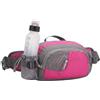 ROSSRORE Marsupio unisex per attività all'aperto, multifunzionale, per fitness, corsa, bottiglia d'acqua, borsa a tracolla impermeabile, borsa a tracolla per yoga con porta bottiglia d'acqua, Cintura