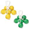 BUOSHUO 6 Paia Golf Lancio Palla,Ladder Golf Ball | Ladder Toss Bolas Game Set Giochi,Adatto Sia per Uso Interno che Esterno