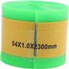Lapiglo Rivestimento per pneumatici per bici in fibra di vetro TPU, striscia anti foratura per bici da strada 700 x 18-32 C, verde, 23 x 2300 mm (54 x 2300 mm (1 pezzo))