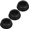 RUNROTOO Accessori per Supporto Sacco Boxe 3 Pezzi in Plastica Nera